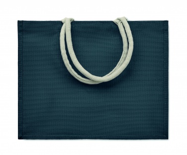 Logo trade advertising products image of: Jute bag with cotton handle