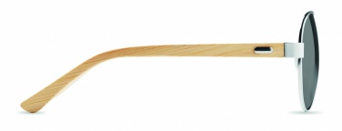 Logo trade promotional items image of: Bamboo sunglasses in pouch TARTU