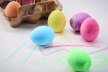 Logotrade promotional items photo of: 6 chalk eggs in box