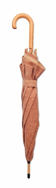 Logo trade business gifts image of: 25 inch cork umbrella