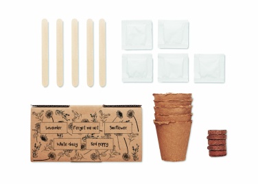 Logotrade corporate gift picture of: Flowers growing kit