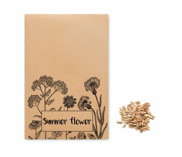 Logo trade promotional merchandise image of: Flowers mix seeds in envelope