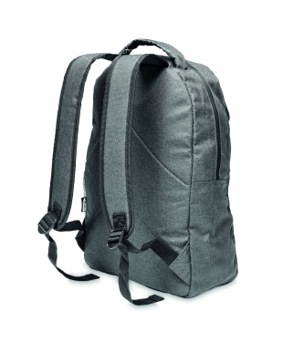 Logotrade corporate gift image of: 600D RPET 2 tone backpack