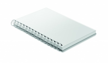 Logo trade promotional product photo of: A5 RPET notebook recycled lined