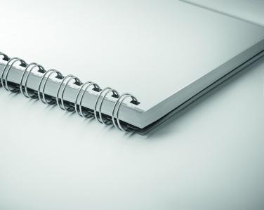 Logo trade advertising products picture of: A5 RPET notebook recycled lined