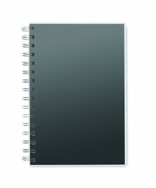 Logotrade promotional giveaway image of: A5 RPET notebook recycled lined