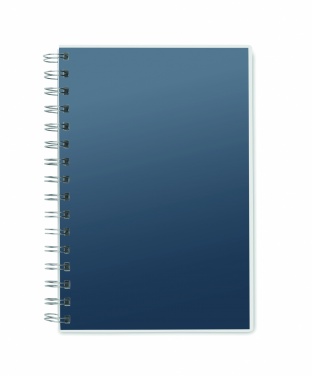 Logotrade promotional merchandise photo of: A5 RPET notebook recycled lined