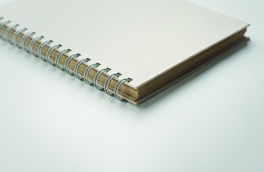 Logotrade promotional merchandise picture of: A5 grass notebook 80 lined