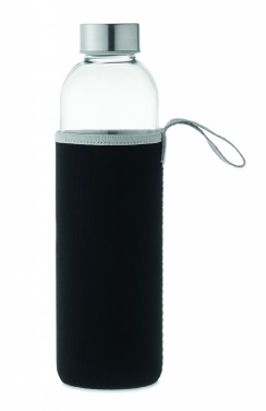 Logotrade promotional product picture of: Glass bottle in pouch 750ml