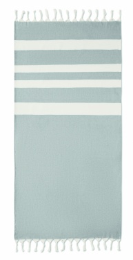 Logotrade promotional gift image of: Hamman towel blanket 140 gr/m²