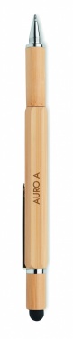Logo trade promotional products picture of: Spirit level pen in bamboo