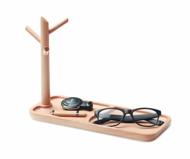 Logo trade promotional gifts image of: Wooden organizer tray