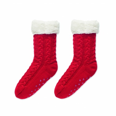 Logo trade promotional gifts picture of: Pair of slipper sock M