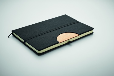 Logotrade promotional item picture of: A5 RPET notebook 80 lined