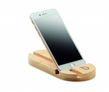 Logotrade corporate gifts photo of: Bamboo tablet/smartphone stand