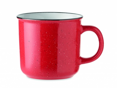 Logo trade promotional giveaways picture of: Ceramic vintage mug 400 ml