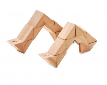 Logo trade promotional product photo of: Wooden puzzle/brain teaser