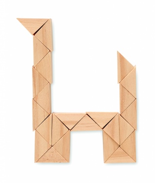 Logotrade promotional products photo of: Wooden puzzle/brain teaser