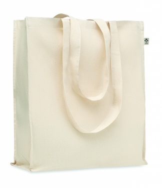 Logo trade promotional giveaways picture of: Organic cotton shopping bag