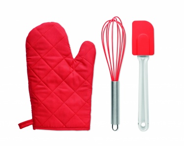 Logo trade promotional giveaways image of: Baking utensils set