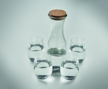 Logotrade advertising product image of: Set of recycled glass drink