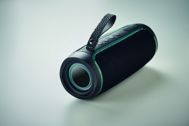 Logo trade promotional gifts image of: 2x5 LED Wireless speaker IPX4