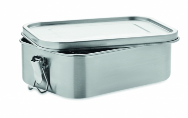 Logo trade advertising products image of: Stainless steel lunch box