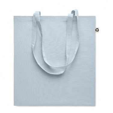 Logo trade corporate gifts image of: Recycled cotton shopping bag