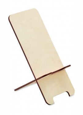 Logotrade promotional gifts photo of: Birch Wood phone stand