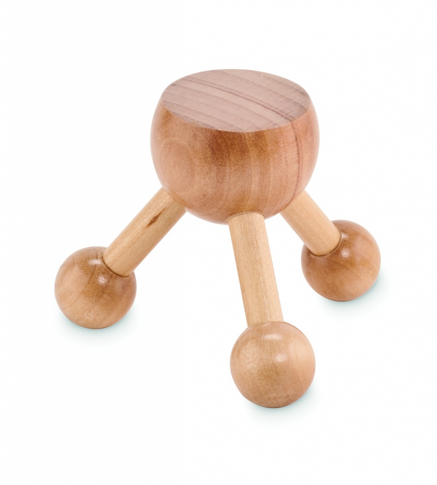 Logotrade advertising product picture of: Hand held massager in wood