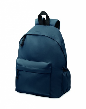 Logo trade advertising products image of: 600D RPET polyester backpack