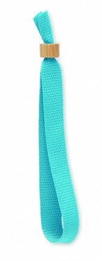 Logo trade promotional items image of: RPET polyester wristband