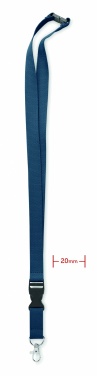 Logo trade promotional gifts picture of: Lanyard cotton 20mm