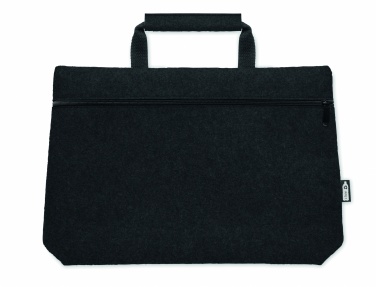 Logotrade promotional products photo of: RPET felt zippered laptop bag