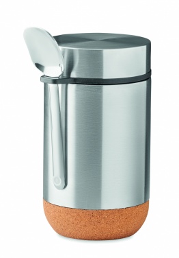 Logo trade promotional giveaways image of: Double wall storage jar 400 ml