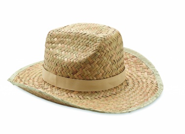 Logotrade promotional item picture of: Natural straw cowboy hat