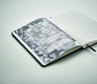 Logotrade promotional gift picture of: A5 notebook recycled carton