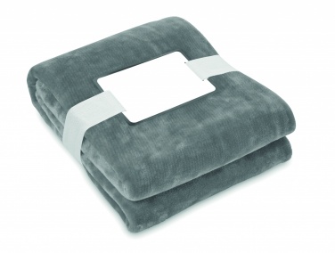 Logotrade promotional giveaway image of: RPET fleece blanket 280 gr/m²