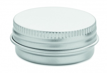 Logo trade promotional gifts image of: Vegan lip balm in round tin