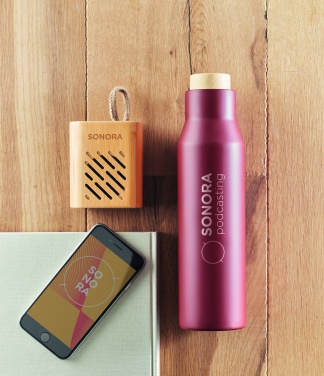 Logotrade advertising products photo of: 3W Bamboo wireless speaker
