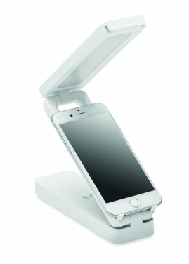 Logotrade promotional item picture of: Lamp and wireless charger 10W