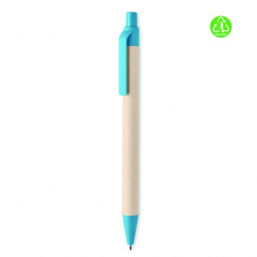 Logo trade promotional merchandise photo of: Milk carton paper ball pen