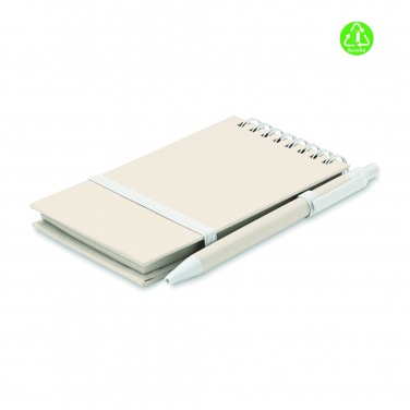 Logotrade promotional merchandise picture of: A6 milk carton notebook set