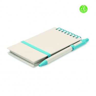 Logotrade promotional giveaway picture of: A6 milk carton notebook set