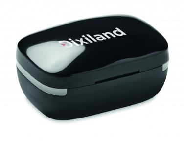 Logo trade promotional gifts picture of: TWS earbuds with charging case