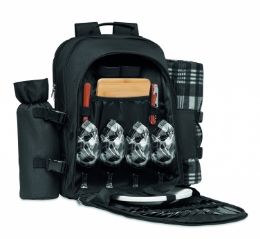 Logo trade business gifts image of: 4 person Picnic backpack
