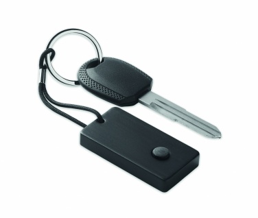 Logo trade promotional items image of: Key finder device in bamboo