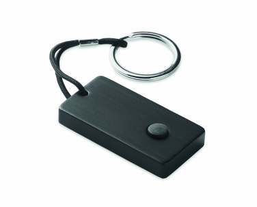 Logo trade corporate gifts image of: Key finder device in bamboo
