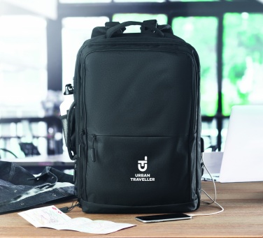 Logotrade promotional item picture of: Backpack 600D RPET