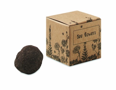 Logotrade advertising products photo of: Seed bomb with bee flowers